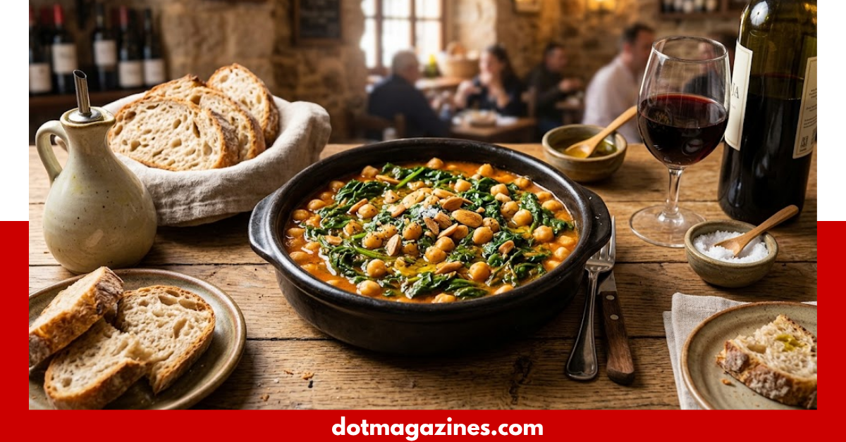 best espinacas con garbanzos near me