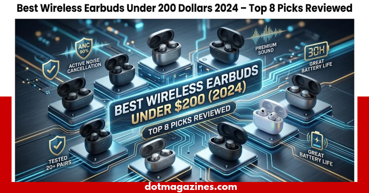best wireless earbuds under 200 dollars 2024
