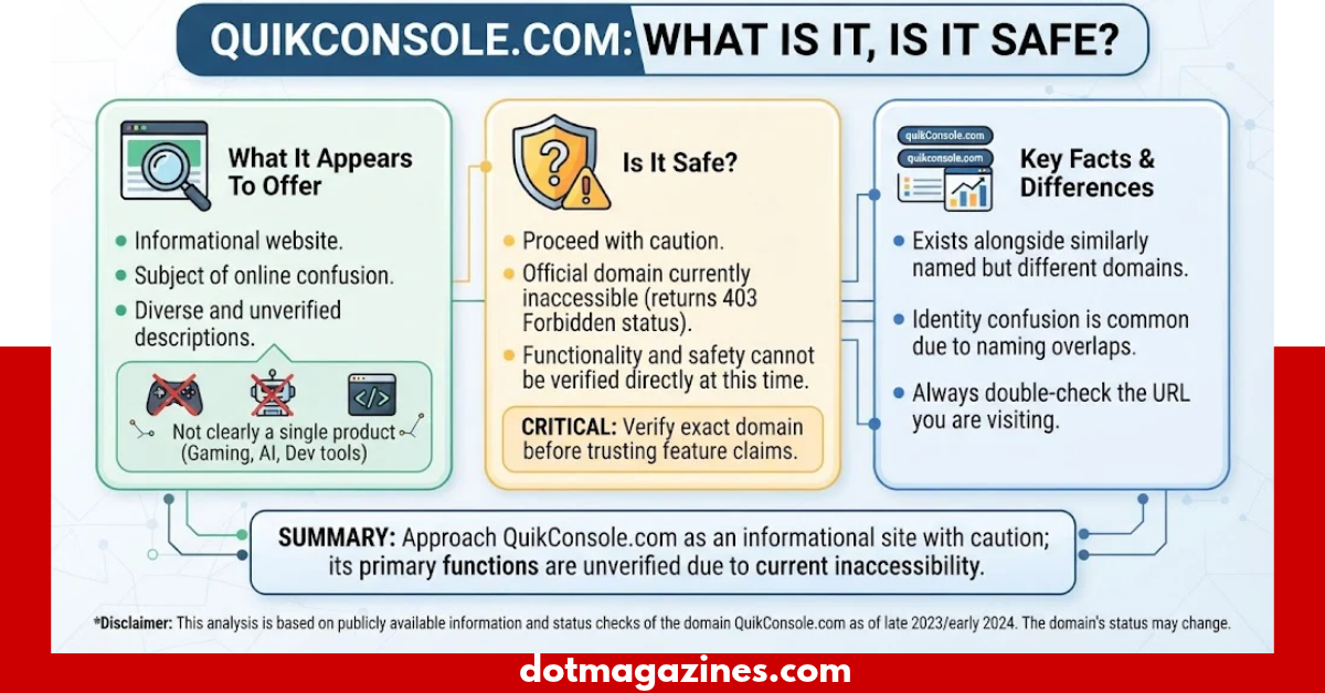 QuikConsole com: What Is It and Is It Safe to Use?
